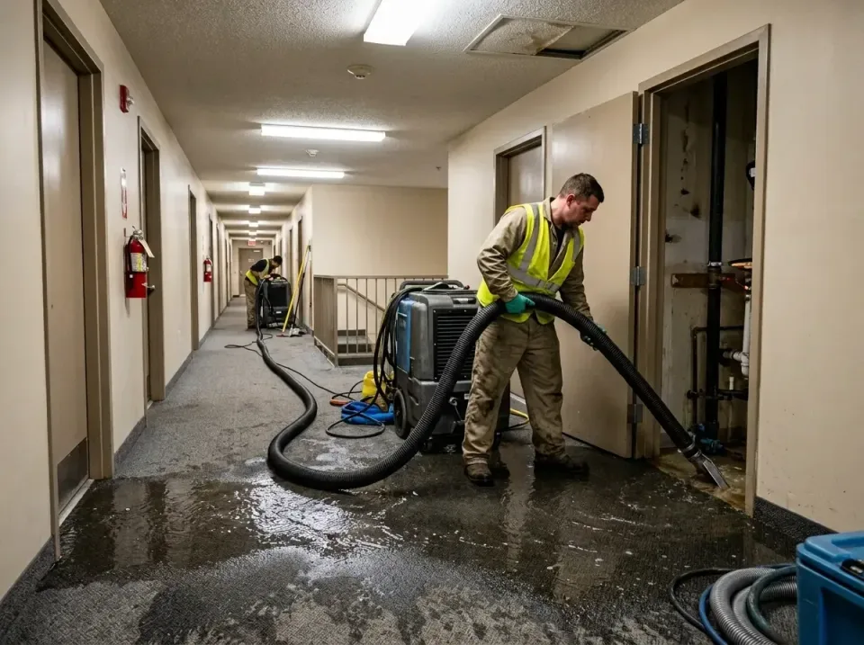 multi-unit-apartment-hallway-f-005 — frequently asked questions, Emergency Burst Pipe Water Extraction & Removal in Berwyn,…
